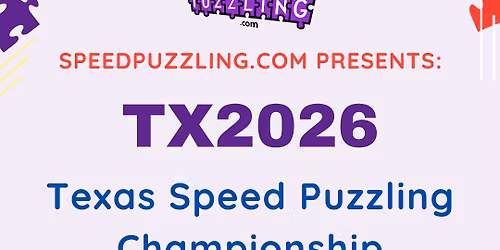 TX2026 - 2026 Texas Speed Puzzling Championship