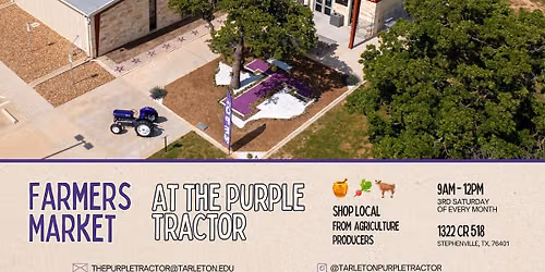 Farmers Market At The Purple Tractor