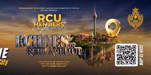 Echoes of Reid Avenue - RCU Members' Night 2026\ud83d\udc99\ud83d\udc9b