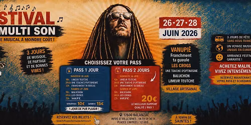 festival du multi son #3  BILLETERIE OUVERTE CLIC SUR LE LIEN 