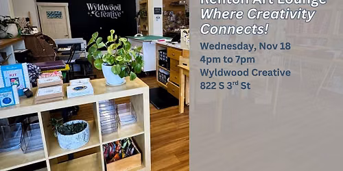 Renton Art Lounge: Where Creativity Connects!