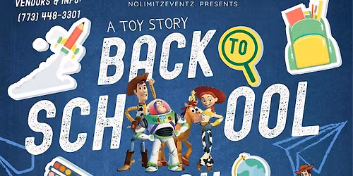 A TOY STORY BACK TO SCHOOL BASH