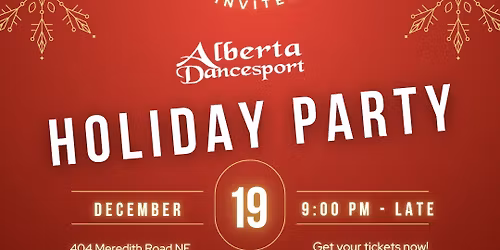 Alberta Dancesport Holiday Salsa Party 2025