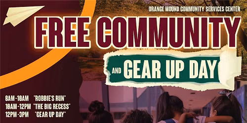 Free Community and Gear Up Day