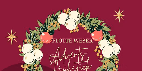 Adventsfrühstück auf der Weser