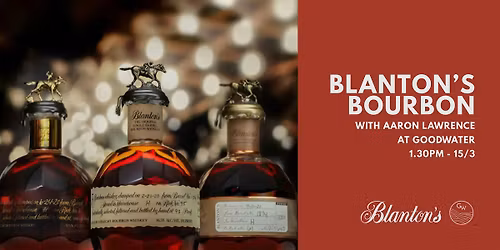 Blanton's whiskey tasting with Aaron Lawrence