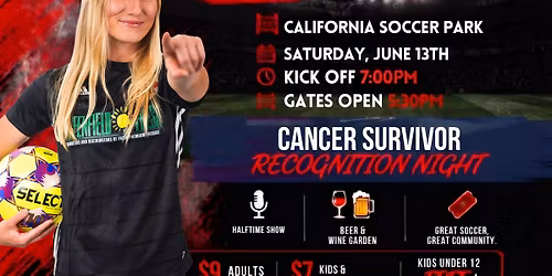 June 13th Home Game against 