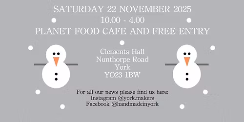 York Makers Winter Fair