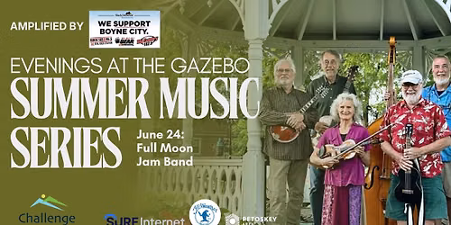 Evenings at the Gazebo: Full Moon Jam Band