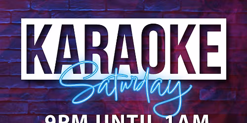 Karaoke Saturday at Bad Benny\u2019s \ud83c\udfa4\ud83c\udfb6