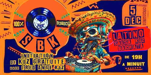 SOIREE LATINO SBK avec initiation Kiz Gratuite