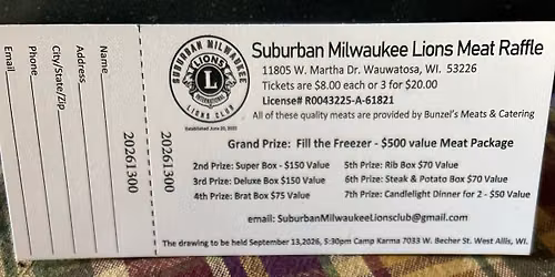 meat Raffle 