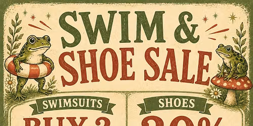 Swim and Shoe Sale