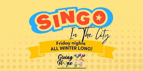 Singo In The City | Giving Hope Bingo