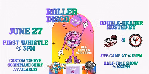 Roller Disco Throw Down | Wine Town Roller Derby Co-Ed Mash-Up 18+ Sign Up