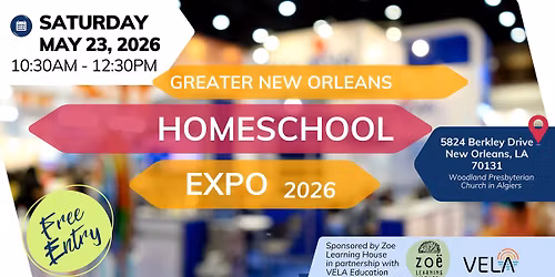 Greater New Orleans Homeschool Expo 2026