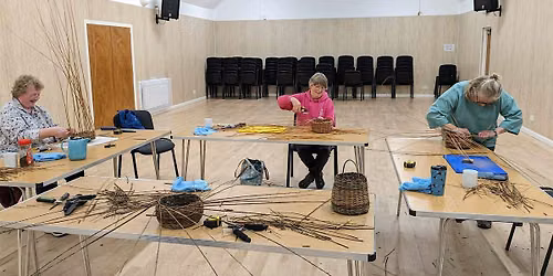 Willow Weaving Round Berry Basket Workshop