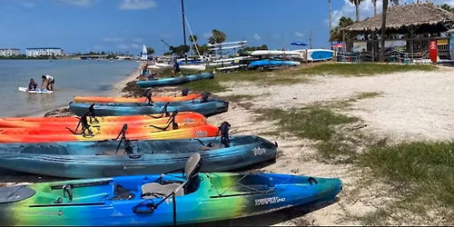 Kayaking Dunedin causeway
