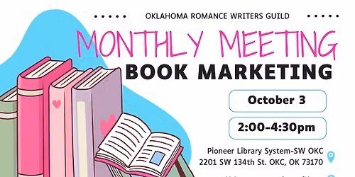 October Meeting - Oklahoma Romance Writers Guild