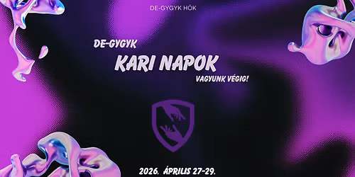 DE-GyGyK Kari Napok