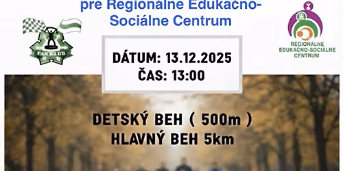 Charitatívny beh pre Regionálne Edukačno-Sociálne Centrum