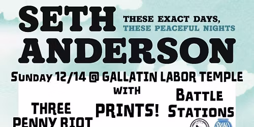 Seth Anderson \/\/ Battle Stations \/\/ Three Penny Riot \/\/ Prints! at Sober Sunday