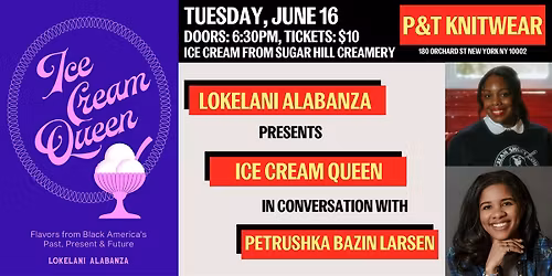Lokelani Alabanza presents Ice Cream Queen, with Petrushka Bazin Larsen