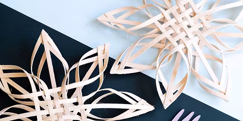 Woven Snowflakes - Winter Craft Workshop