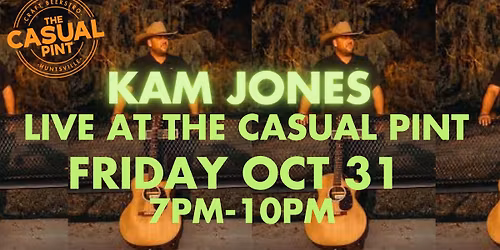 Live Music - Kam Jones