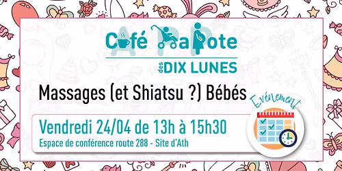 Caf\u00e9 papote - Massages b\u00e9b\u00e9s