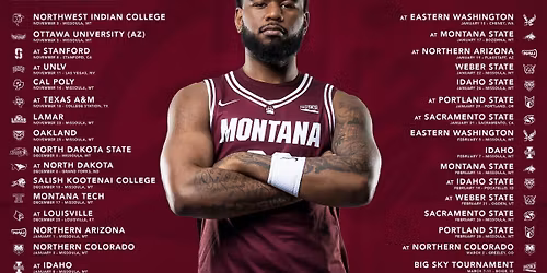 Parking Lamar Cardinals at Montana Grizzlies Mens Basketball