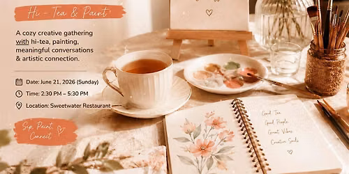 Art Without Boundaries: Hi - Tea & Paint