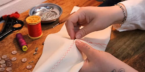 Basic Hand Sewing & Mending Class - let's sew buttons!
