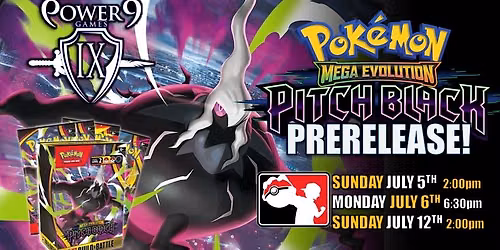 Pokemon: Pitch Black Prerelease