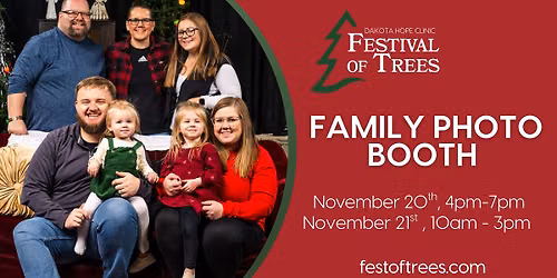 Professional Christmas Photo Booth- Festival of Trees
