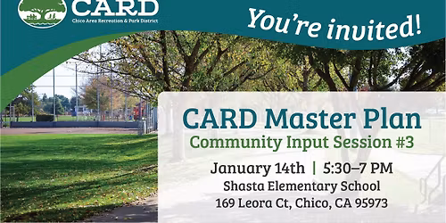 Master Plan Community Input Session #3