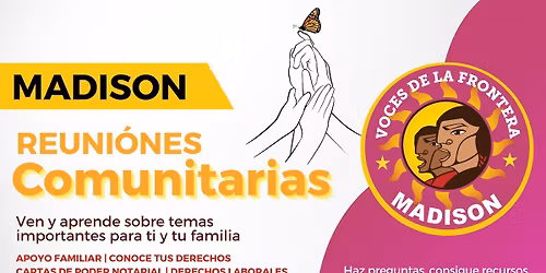 Madison: Reuniones Comunitarias