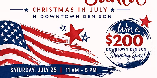Stars, Stripes & Santa | Downtown Denison