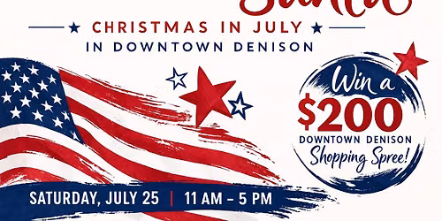 Stars, Stripes & Santa | Downtown Denison