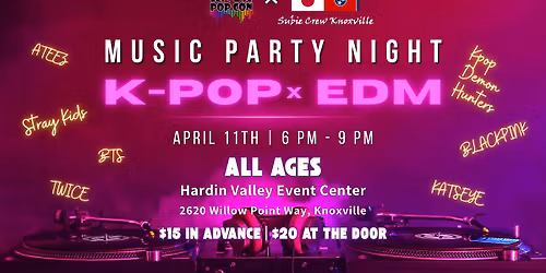 K-POP \u00d7 EDM \ud83c\udfa7 DJ PARTY NIGHT \ud83c\udfb6