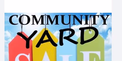 Community Yard Sale