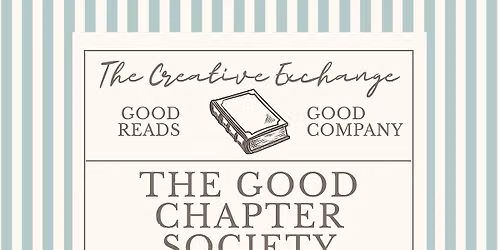 The Good Chapter Monthly Book Club - Good Books, Better Company