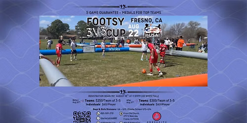 Footsy 3v3 Cup Soccer Tournament on AirPitch
