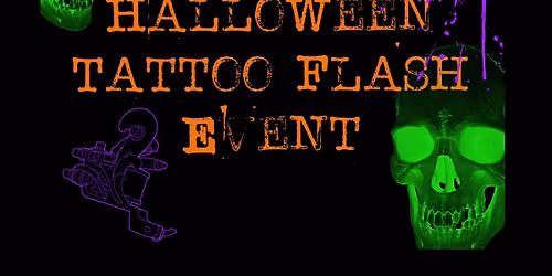HALLOWEEN TATTOO FLASH EVENT AND COSTUME CONTEST