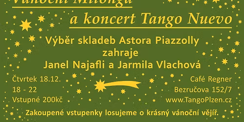 V\u00e1no\u010dn\u00ed Milonga a koncert Tango Nuevo