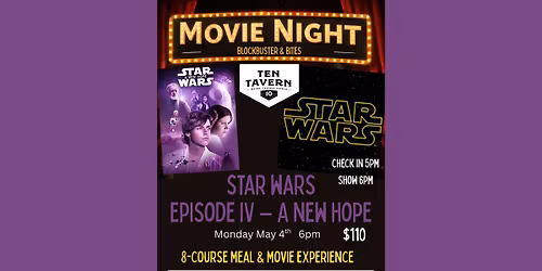 Blockbuster & Bites : Star Wars