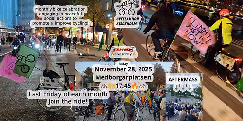 Critical Mass (Bike Friday) \ud83d\ude4c\ud83d\udeb2\ufe0f