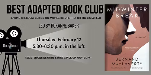 Best Adapted Book Club Reads "Midwinter Break" by Bernard MacLaverty