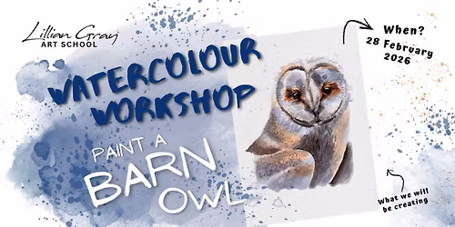 Watercolour Workshop: Barn Owl