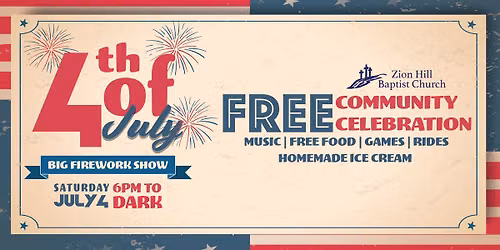 Free Community 4th of July Event